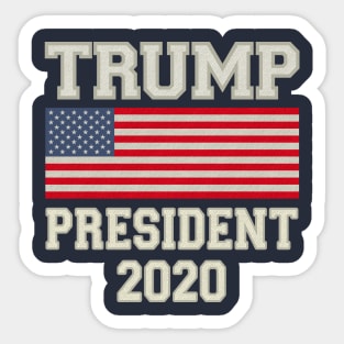 Trump President 2020 Sticker